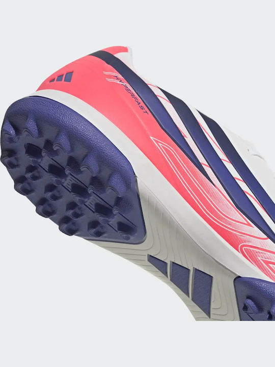 adidas F50 Hyperfast Club TF Футболни Обувки С Гумена Подметка Бели