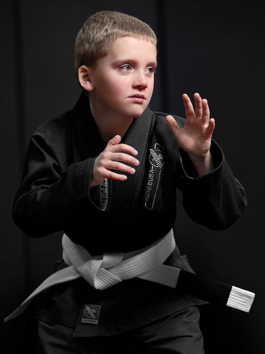 Hayabusa Kids Brazilian Jiu Jitsu Black Uniform