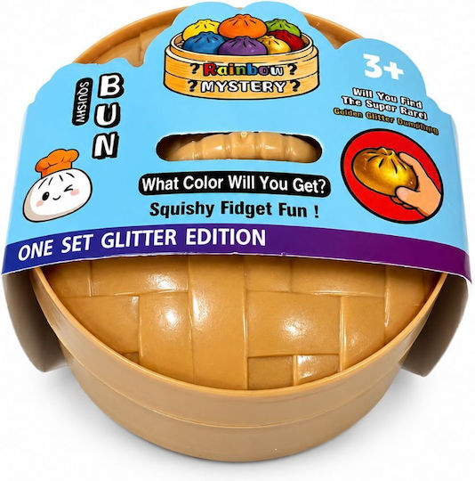 Taba World Дъгова Squishy Кнедла Искрящ Многоцветен (Различни Видове) 1 бр