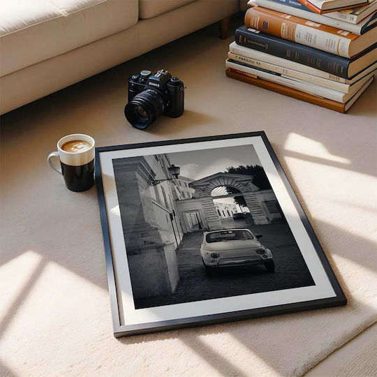 Poster Vintage View Pst25192 40cm X 50cm Κορνίζα Καφέ Ξύλου 61693pd156395f63322