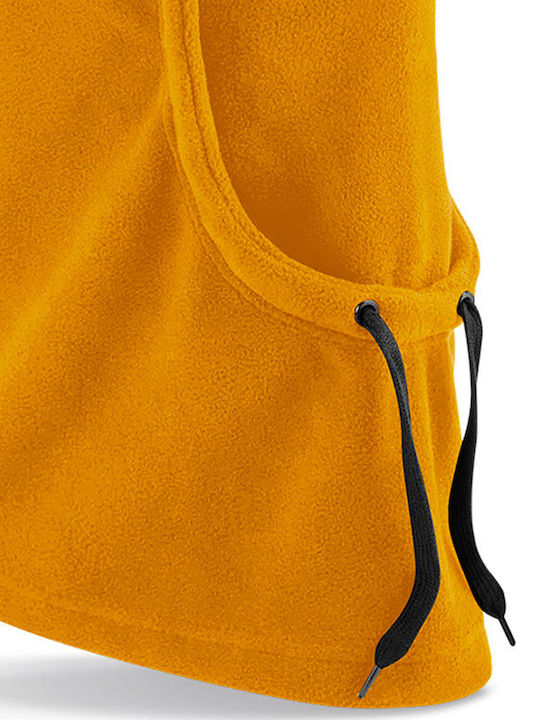 Beechfield Fleece Hood Спортна яка Жълт