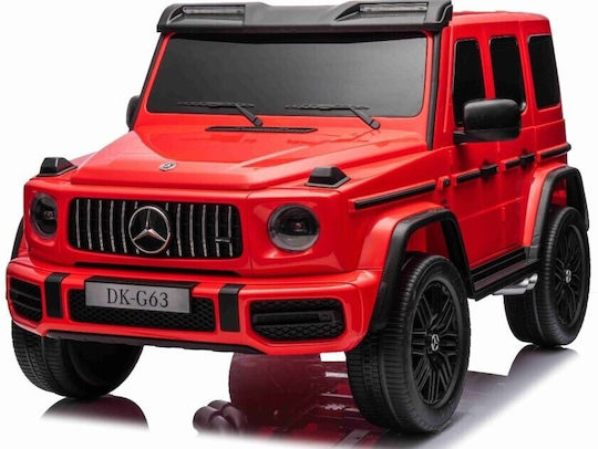 Mercedes AMG G63 Two Seater with Remote Control Licensed 12 Volt Red for 3+ Years