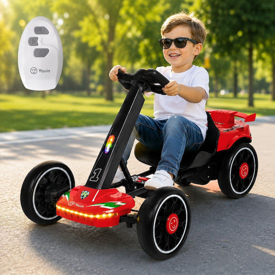 SC1006 Go Kart One-Seater with Remote Control 12 Volt Red for 2+ Years UIN.CDR.0005