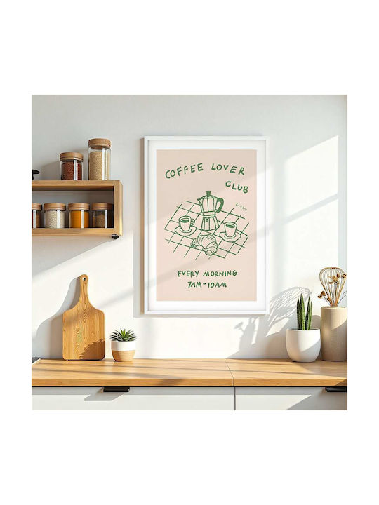 Poster Coffee Lovers Club Pst25328 40cm X 50cm-62118pd156357