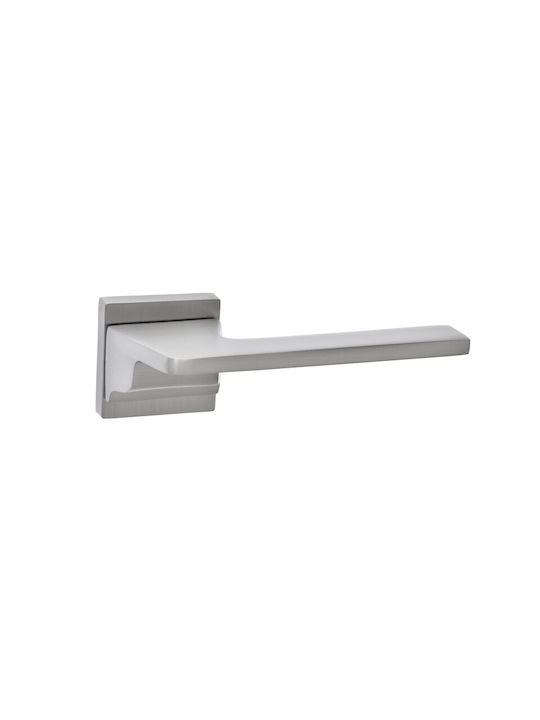 Best Design Πόμολο Εξώπορτας με Ροζέτα Αριστερό 475 Μαύρο