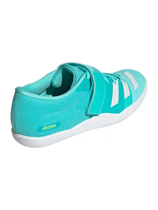 Adizero Throws Men's Sport Shoes Spikes Aqua