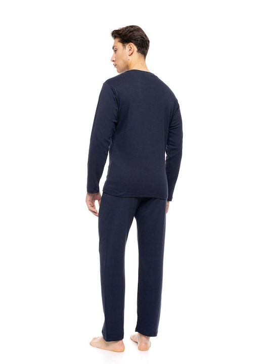 Ulisse Winter Men's Pyjamas Blue