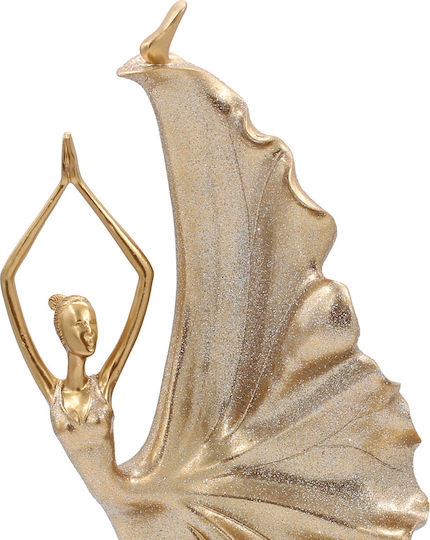 Keskor Dekorative Figur Polyresin 13x12x41cm Keskor Dekorative Figur Polyresin 13x12x41cm