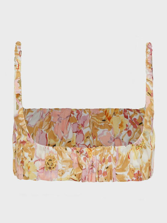 Γυναικεία Μπλούζα Floral Ροζ
