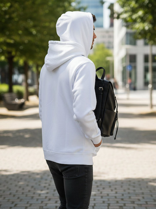 Gildan Softstyle Men's Promotional Sweatshirt Long Sleeve White