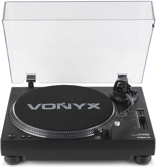 Vonyx DT3000 Грамофон с задвижване с ремък Черен
