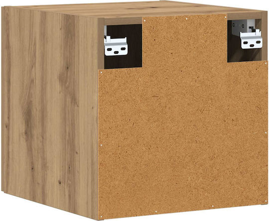 Hängeschrank fürs Wohnzimmer aus Spanplatte Braun 40x42,5x40 cm