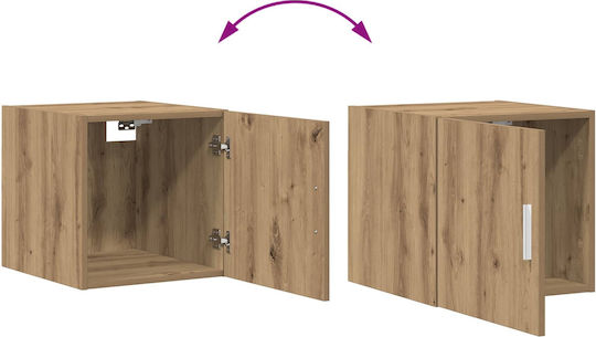 Hängeschrank fürs Wohnzimmer aus Spanplatte Braun 40x42,5x40 cm