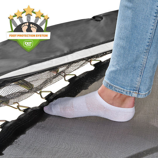 Exit Toys Trambulină de Exterior cu Diametrul de 366 cm cu Plasă de Protecție