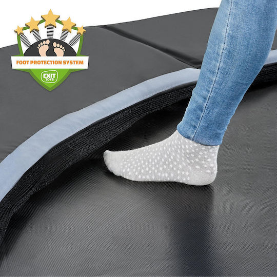 Exit Toys Trambulină de Exterior cu Diametrul de 366 cm cu Plasă de Protecție
