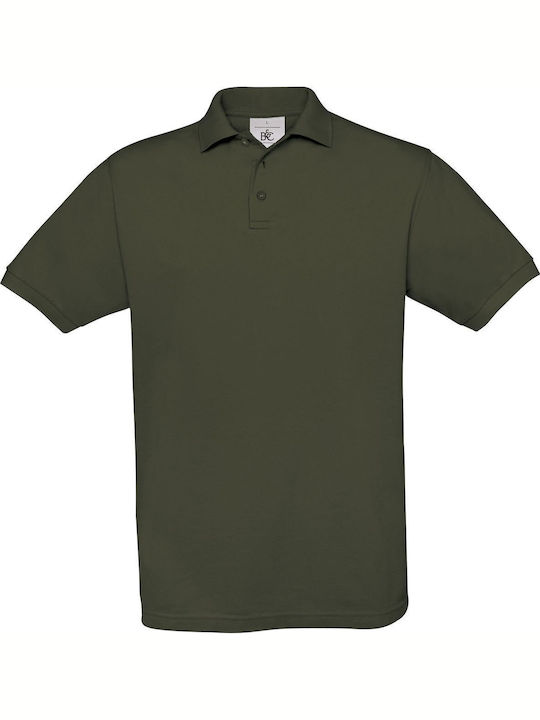 B&C Safran Tricou Promoțional Pentru Bărbați Mâneca Scurtă Kaki B&C Safran Tricou Promoțional Pentru Bărbați Mâneca Scurtă Kaki