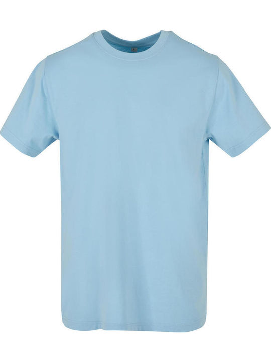 Build Your Brand Men's Promotional T-Shirt Heavenblue