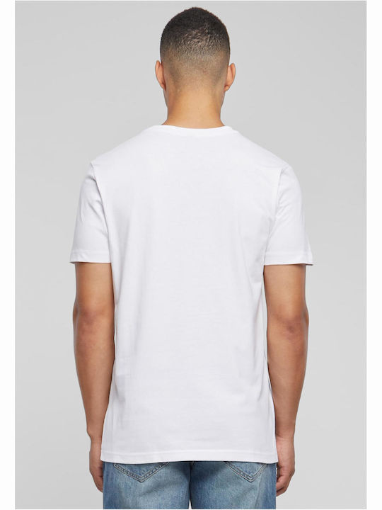BYB Ανδρικό Διαφημιστικό T-shirt Κοντομάνικο White