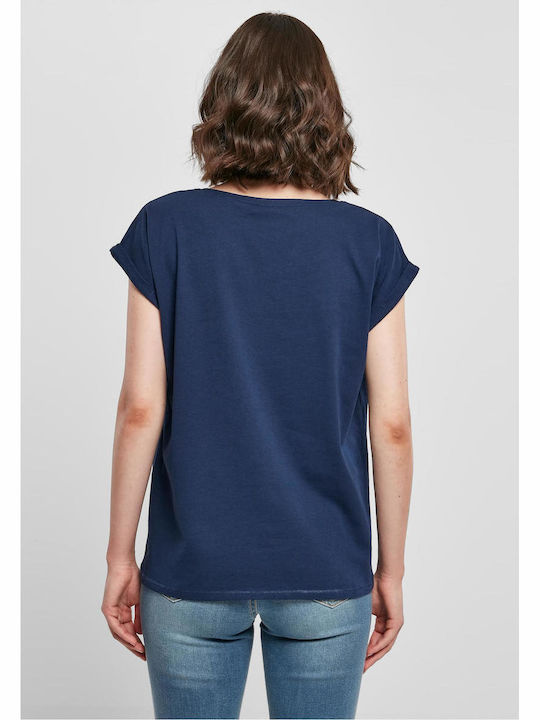 BYB Women's Promotional Short Sleeve T-Shirt Light Navy