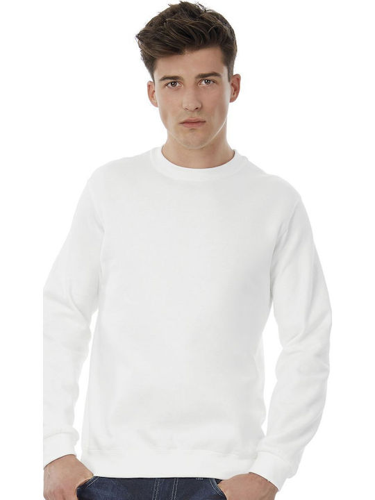 B&C Id.002 Herren Werbebluse Langärmelig Weiß