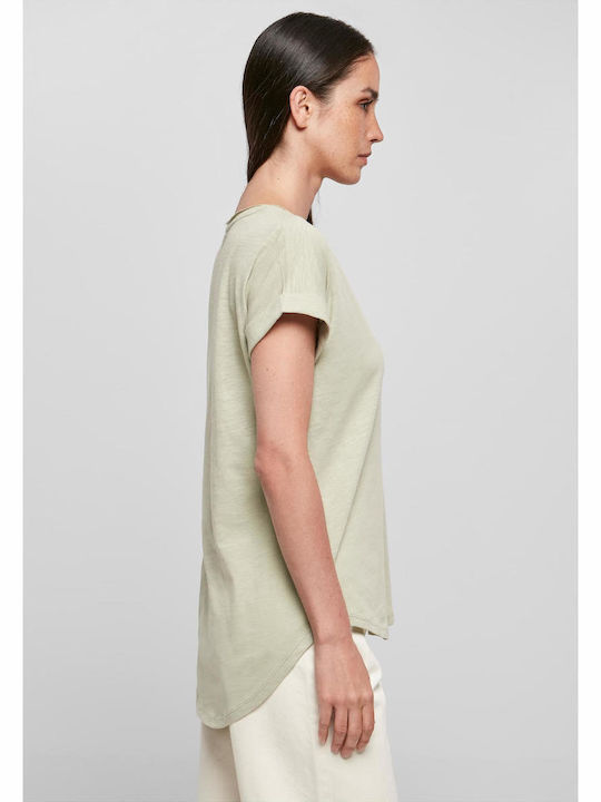 BYB Women's Promotional Short Sleeve T-Shirt Soft Salvia