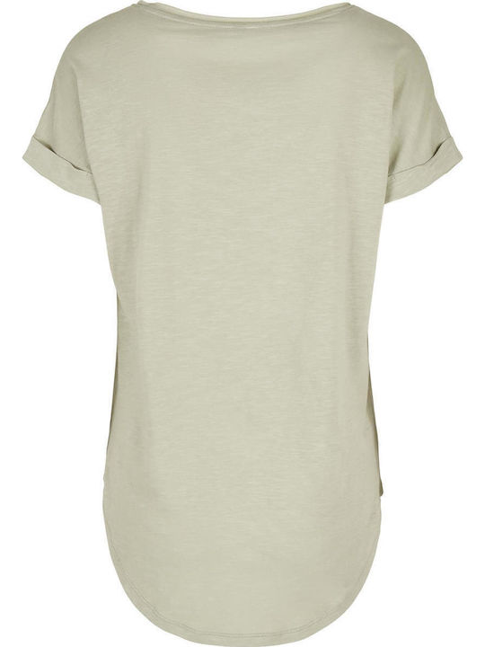BYB Women's Promotional Short Sleeve T-Shirt Soft Salvia
