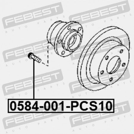 Febest Radlager Für Mazda 3