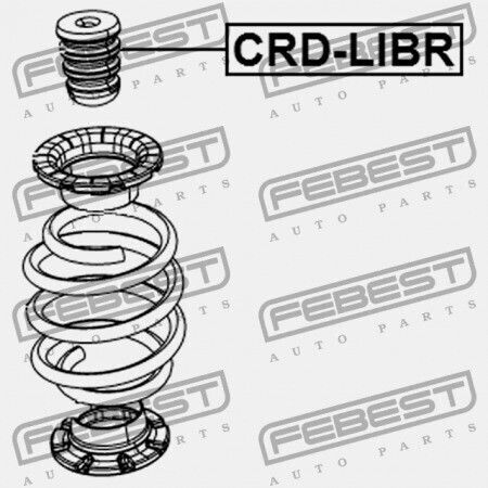 Febest Shock Absorber for Jeep Grand Cherokee 2004-2010