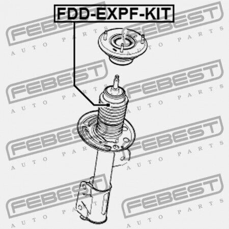 Febest Febest Stoßdämpfer Für Ford Explorer 2011-2013