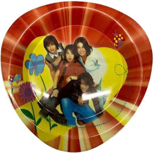 Chippo F4 Комплект Плочи Band *282-1-5 Мл 5 Бройки Меламин Триъгълна Форма Многоцветен 20 Х 20 См