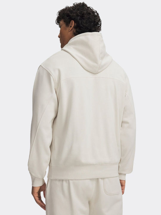 Under Armour Rival Hanorac cu glugă Bej