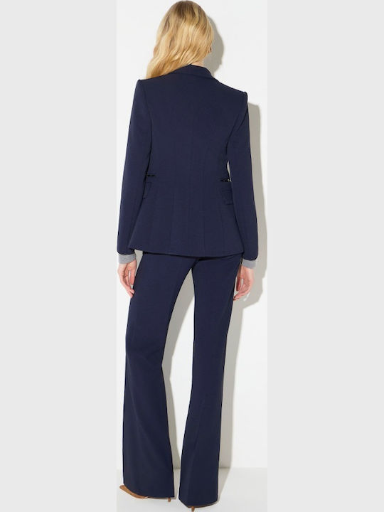 Elisabetta Franchi Women's Blazer Navy Blue