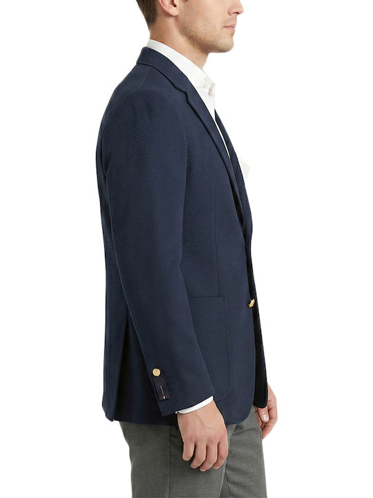 Winter Men’s Suit Jacket Blue