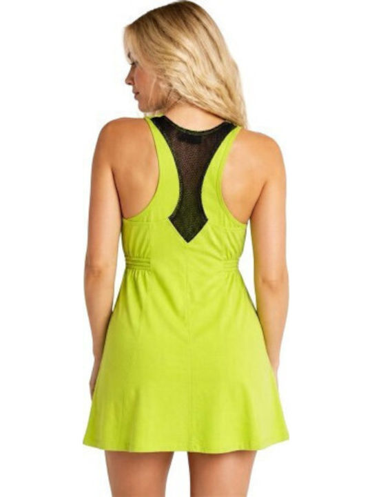 Fox Damenbademode Kleid Grün