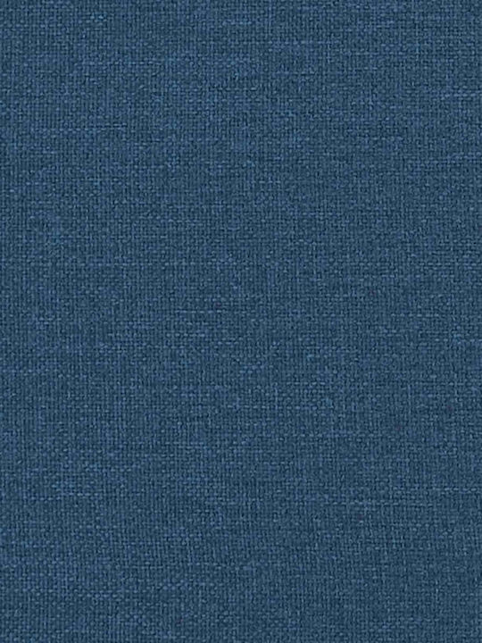 Swivel Visitor Chair with Arms in Blue Colour 54x58x90cm 2 Pieces