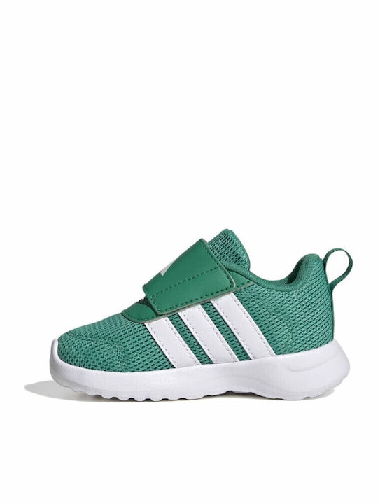Cf I Kids Sports Shoes Running with Hoop & Loop Closure Green