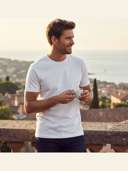 Tee Jays Luxury Heavy Men's Promotional Short Sleeve T-Shirt White