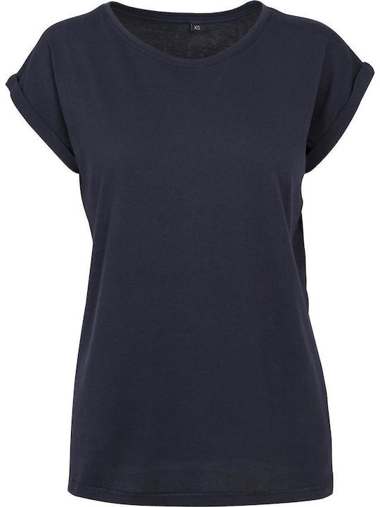 BYB Women's Promotional Short Sleeve T-Shirt Black Navy