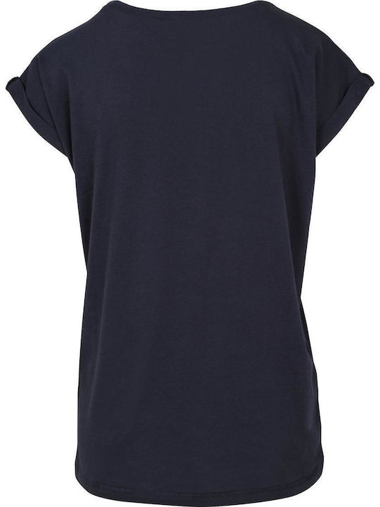 BYB Women's Promotional Short Sleeve T-Shirt Black Navy