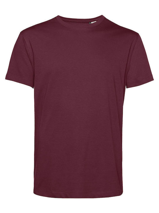 B&C Organic E150 Tricou Promoțional Pentru Bărbați Mâneca Scurtă Burgundy B&C Organic E150 Tricou Promoțional Pentru Bărbați Mâneca Scurtă Burgundy