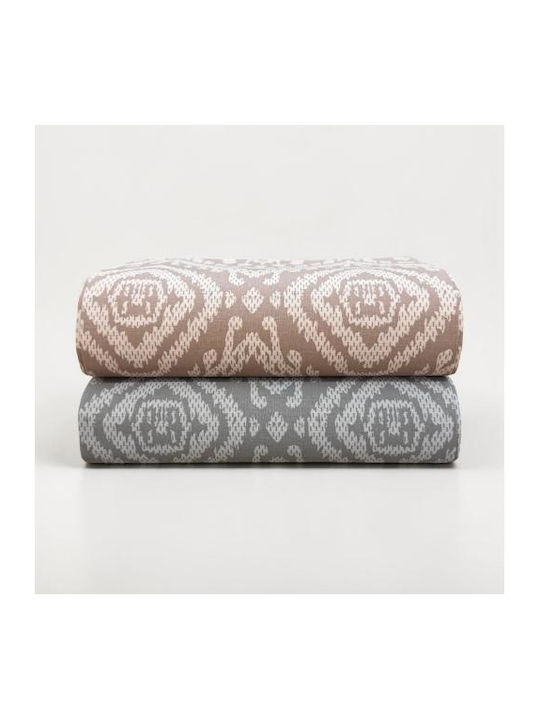 Linea Home Single Duvet Cover 160x240 Mocha