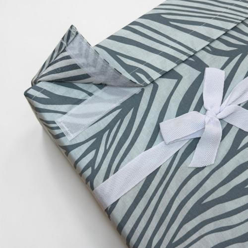 Linea Home Double Duvet Cover 200x240 Petrol Blue