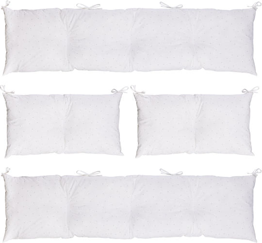 Chipolino Cradle Set Mint Stars 9 Pieces