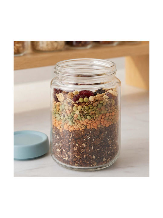 Relaxdays Glas-Mittagsbox Transparent 350ml