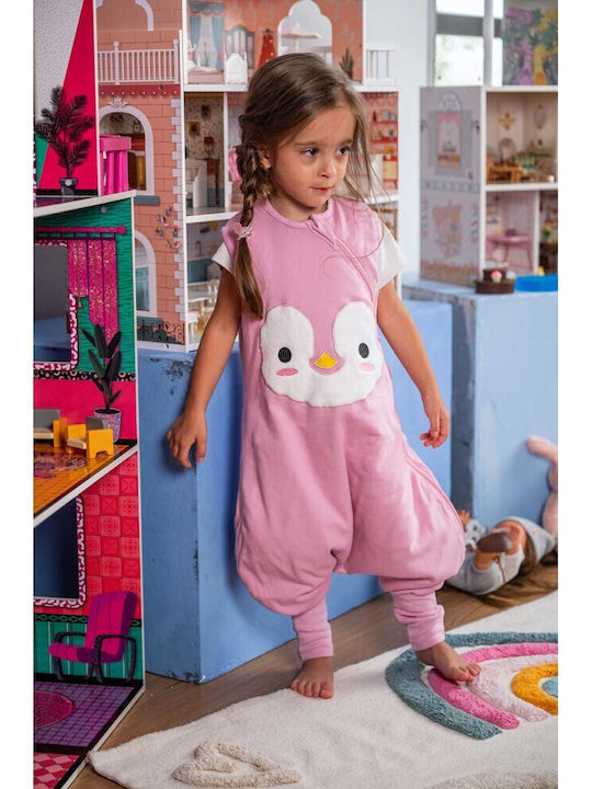 Baby Bliss Autumn Baby Sleeping Bag with Legs Pink