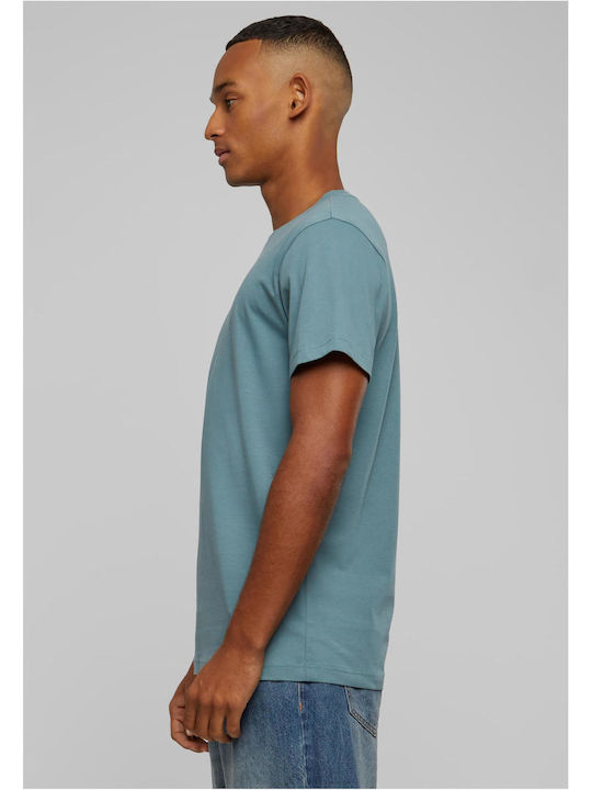 BYB Ανδρικό Διαφημιστικό T-shirt Κοντομάνικο Dustyblue