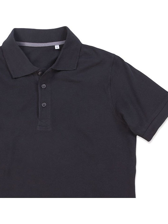 Stedman Herren Werbebekleidung Kurzärmeliges T-Shirt Schwarz Opal