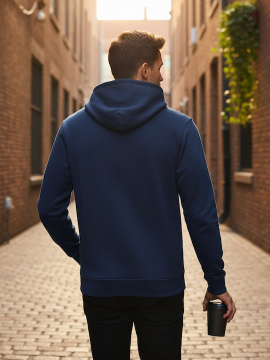 Tee Jays Ανδρικό Διαφημιστικό Φούτερ Μακρυμάνικο Navy