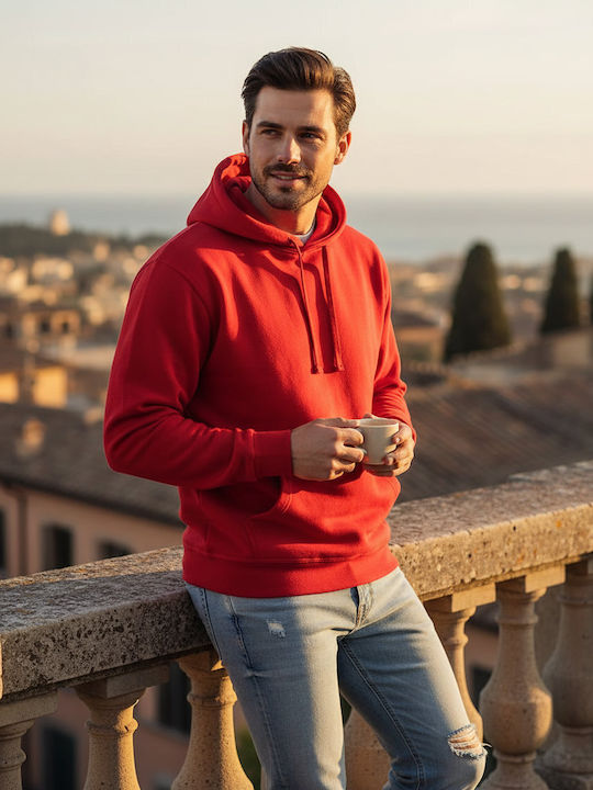 SG Men's Promotional Long Sleeve Sweatshirt Red