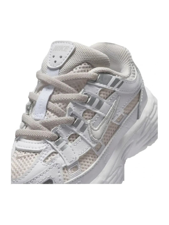P-6000 Kids Sneakers White